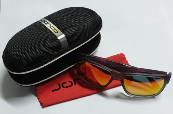 1 - Matt black and maroon