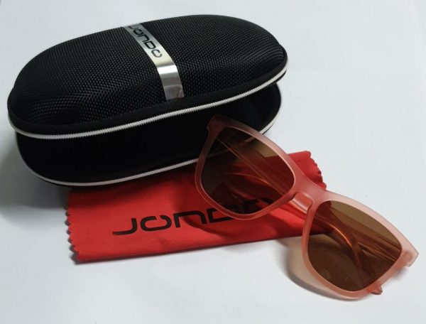 5 - Matt orange frame with brown lenses