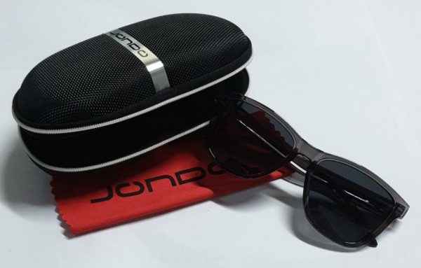 7 - Gloss black see through frame